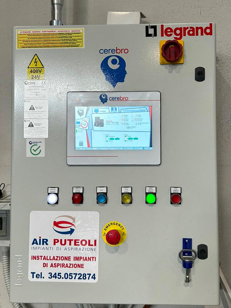 Sotto Stazione Con Cloclea(filtro A Pulizia Pneumatica Polveri Sottili)