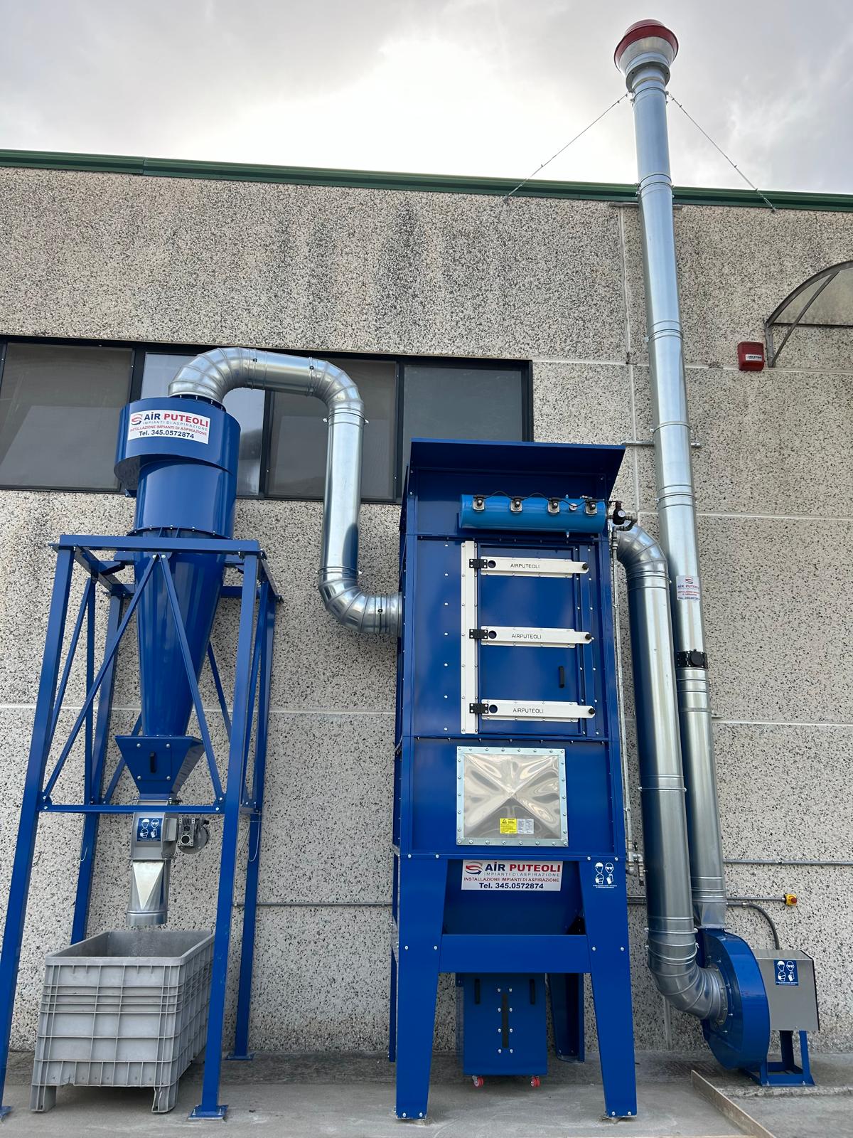 Filtro A Pulizia Pneumatica + Cicole Atex